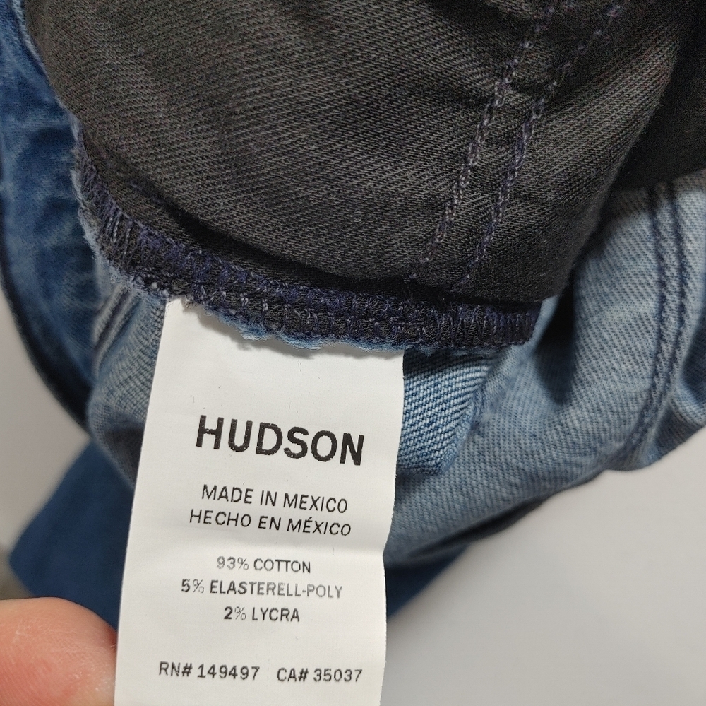 NWT Hudson Skinny Jeans Women Blue Size 27 - Picture 5 of 8